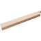 Ekena Millwork 2in. W x 4in. H x 32in. L Pescadero Woodgrain TimberThane Rafter Tail, Primed Tan RFTUR02X04X32PECRCPR - alternate 2